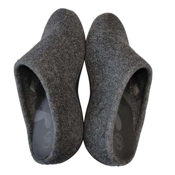 FitFlop Women's Shuv Cushy Felt Clog Slippers - Picture 3 of 8